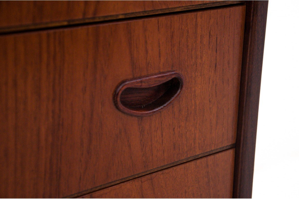 Teak Chest Of Drawers, Denmark, 1960s-photo-6