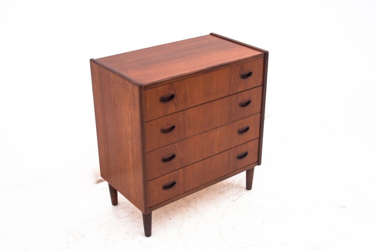 Teak Chest Of Drawers, Denmark, 1960s