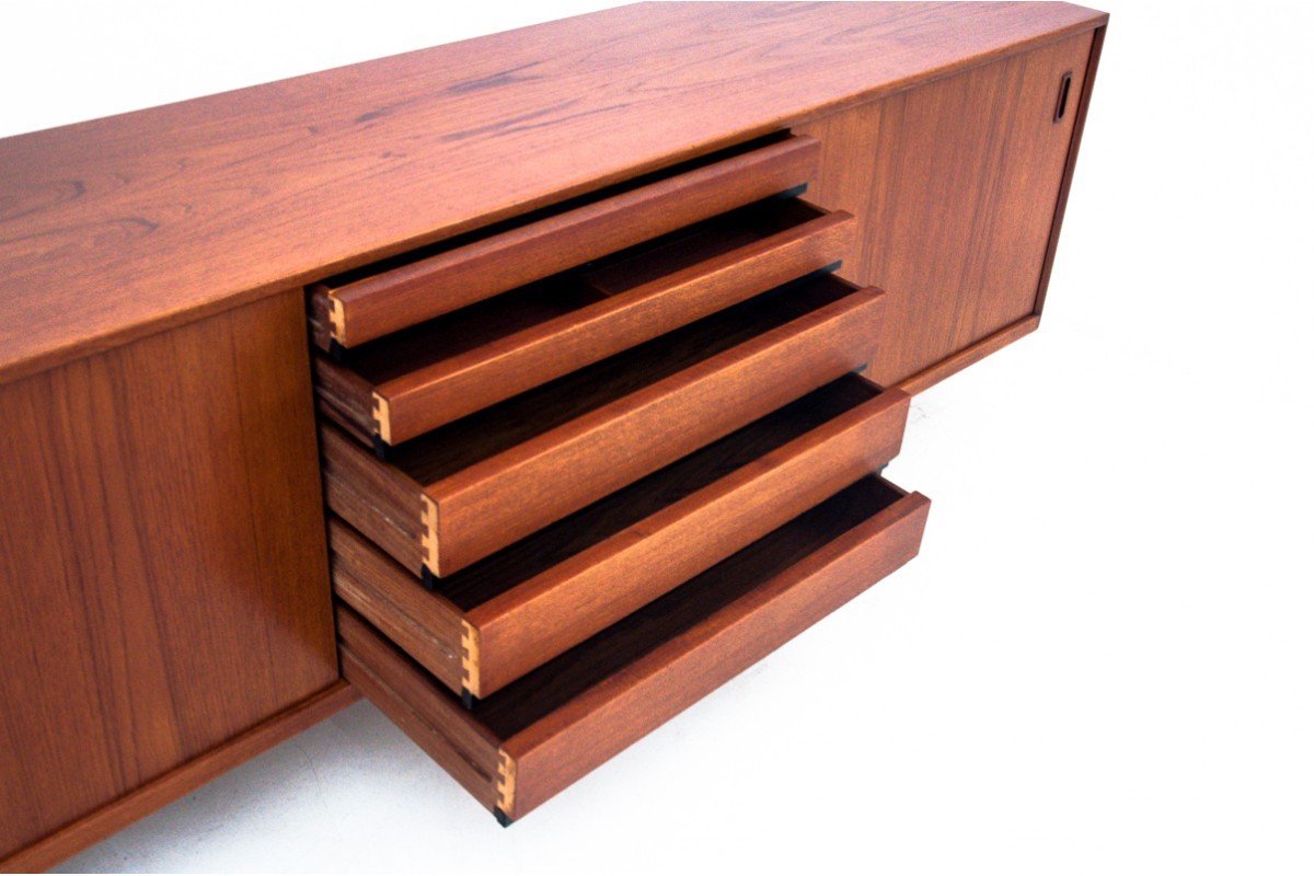 Teak Sideboard, Denmark, 1960s After Restoration-photo-1