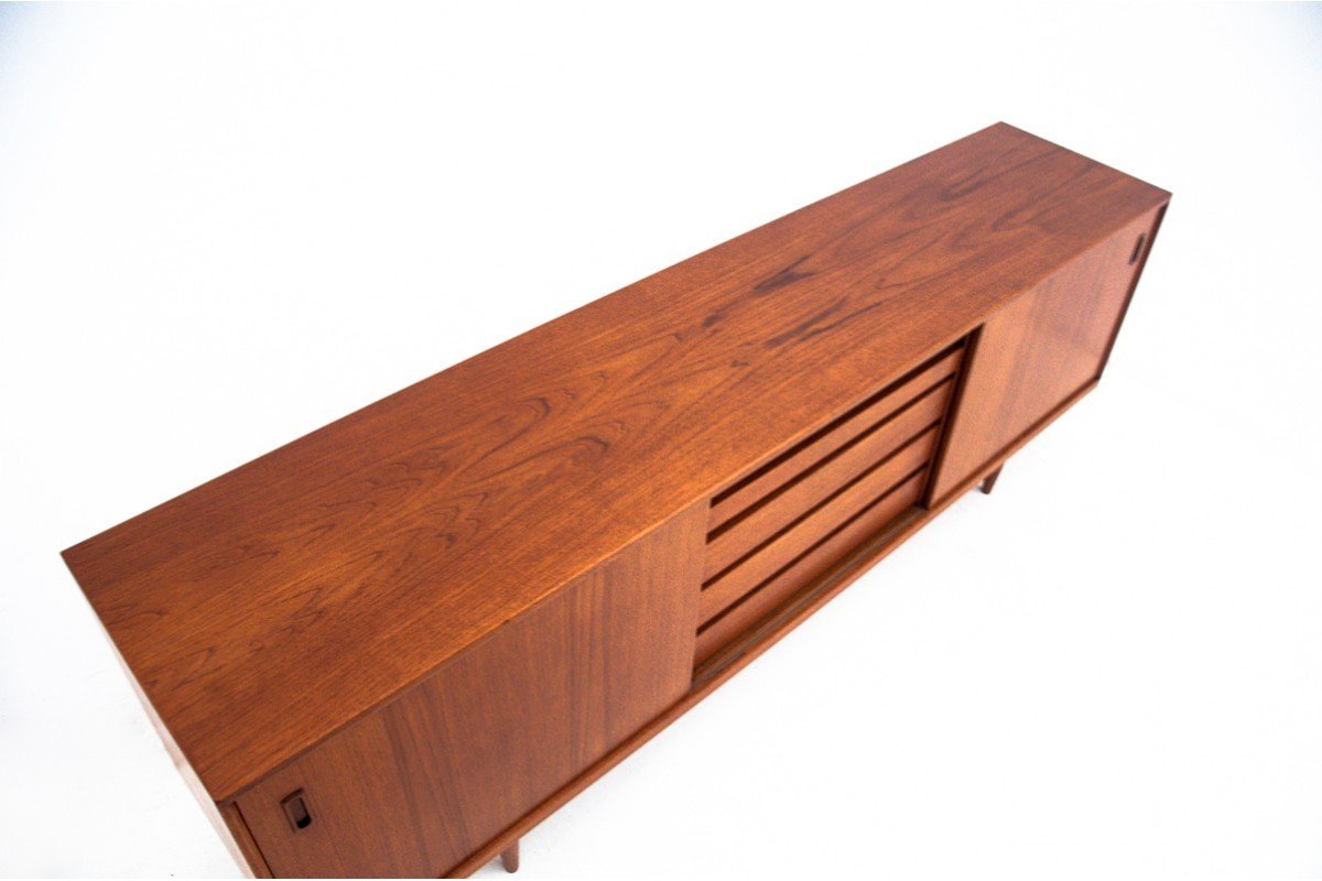 Teak Sideboard, Denmark, 1960s After Restoration-photo-5