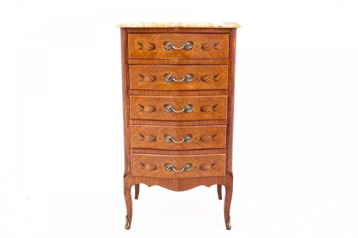 Chiffonnière Chest Of Drawers, France, Circa 1900.-photo-5