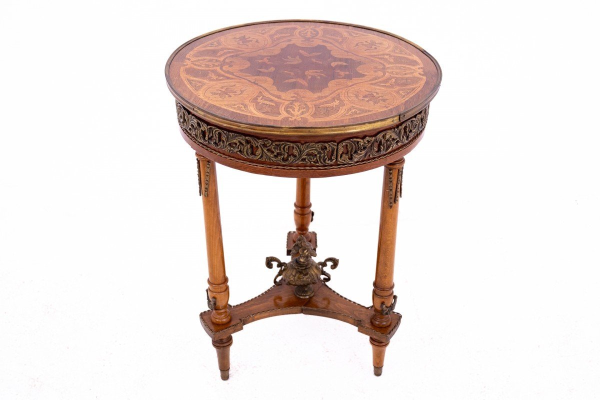 Inlaid Table, France, Early 20th Century.