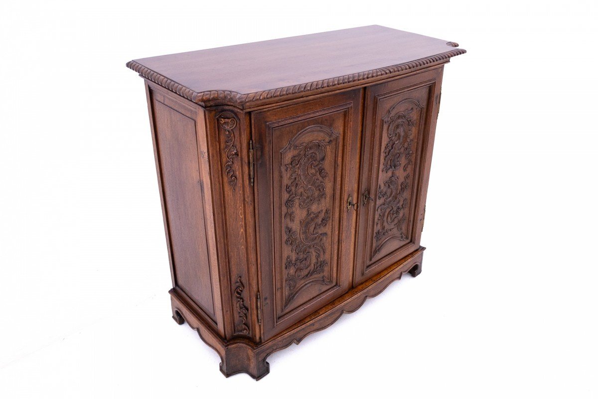 Antique Commode Dating From Around 1880, France. After Renovation.-photo-3