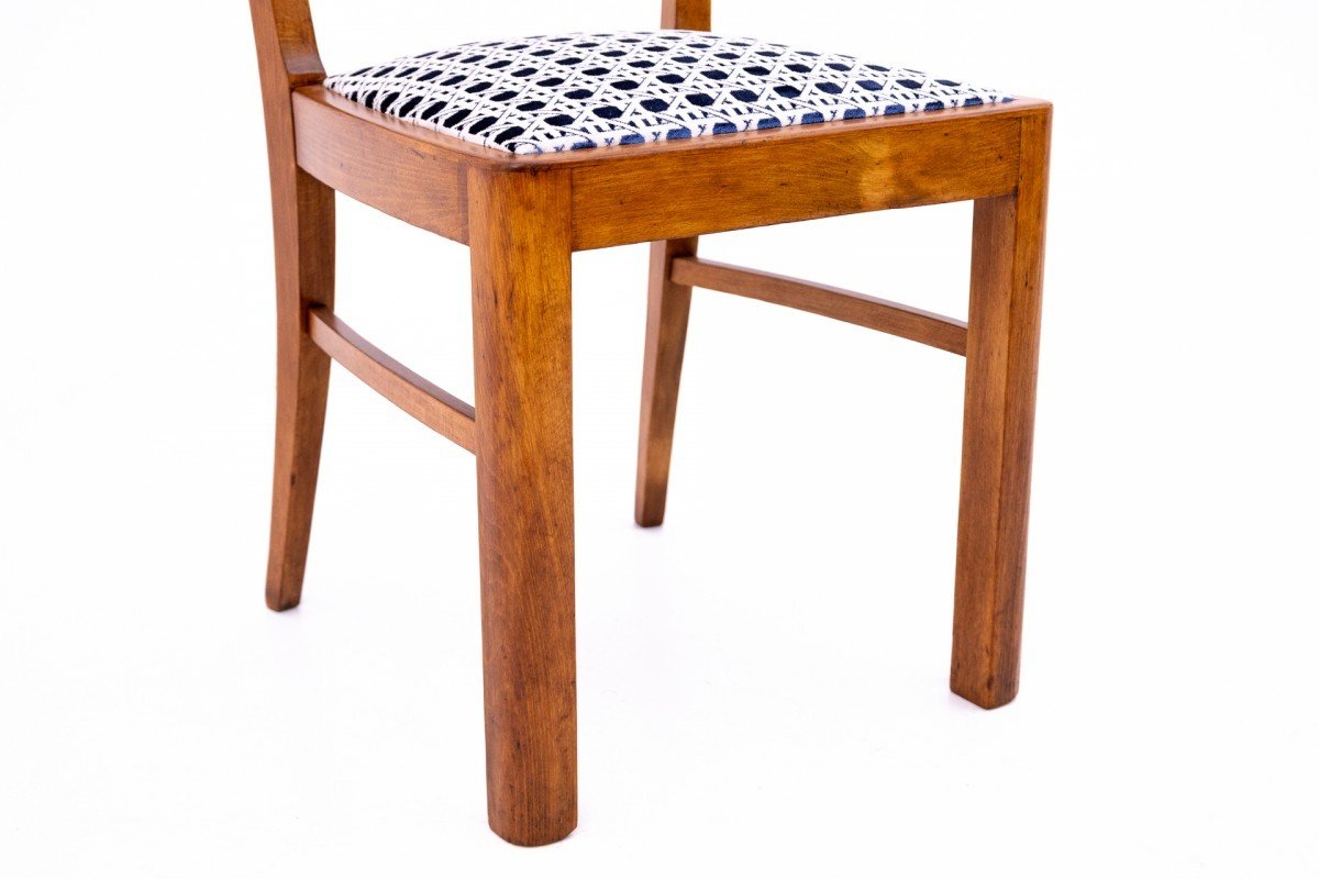 Dressing Table With Art Deco Style Chair, Poland, 1940s.-photo-4