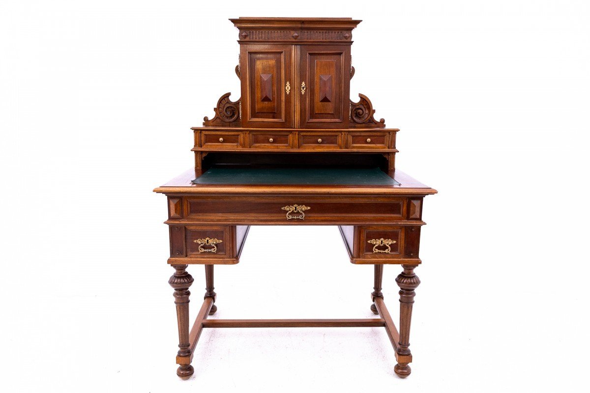 Late 19th Century Northern European Desk With Extension - Secretary.-photo-2