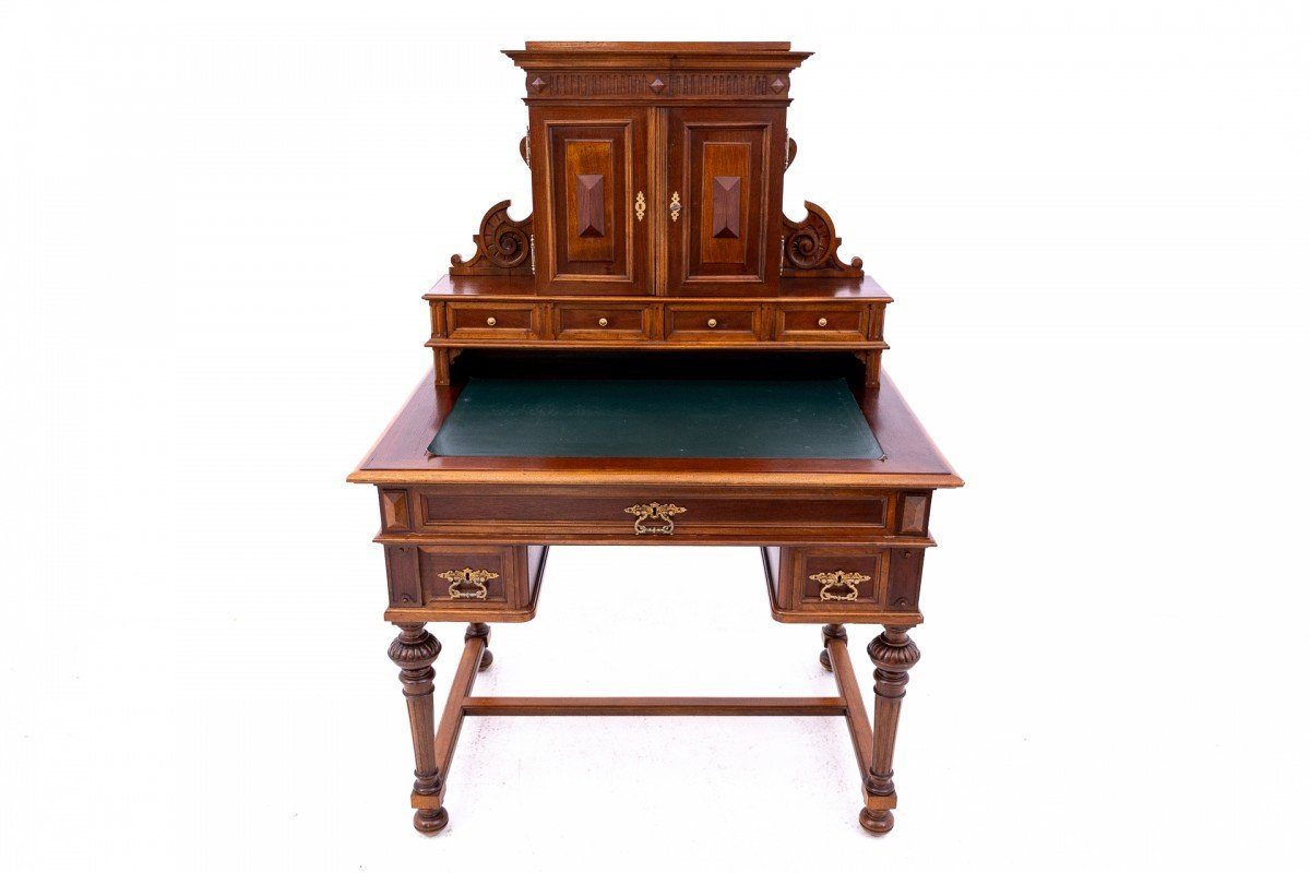 Late 19th Century Northern European Desk With Extension - Secretary.-photo-3