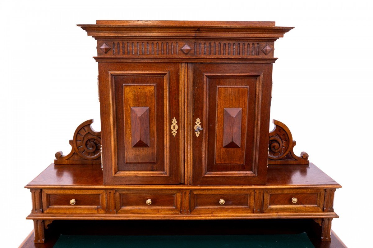 Late 19th Century Northern European Desk With Extension - Secretary.-photo-5