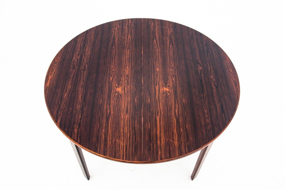 Round Table With Four Chairs From The 1960s, Denmark.-photo-5