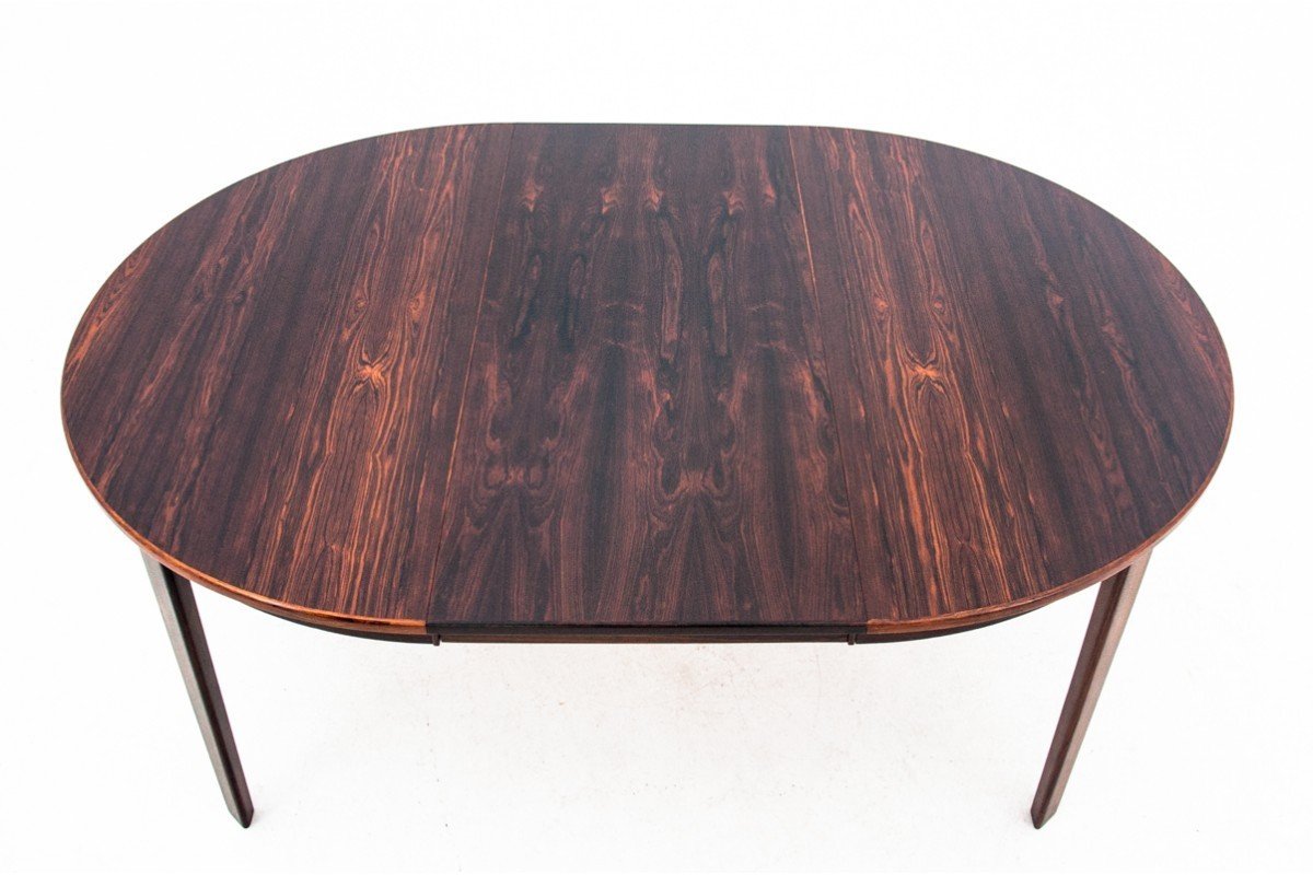 Round Table With Four Chairs From The 1960s, Denmark.-photo-8