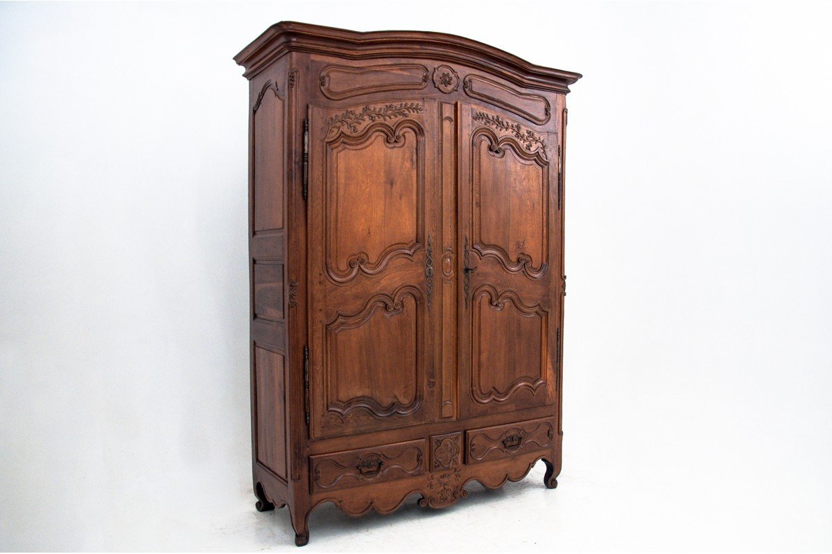 Armoire De Style Ludwik, Milieu Du XIXe Siècle.-photo-2