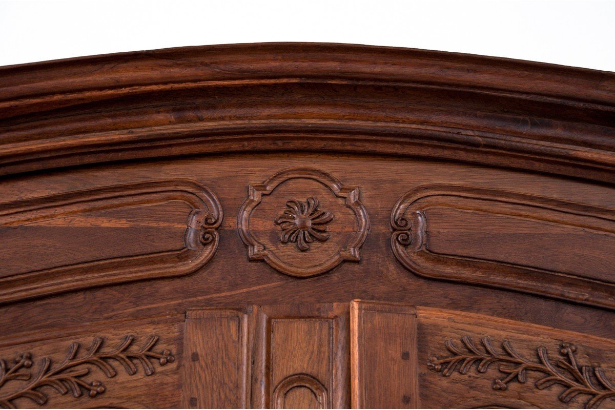 Armoire De Style Ludwik, Milieu Du XIXe Siècle.-photo-3