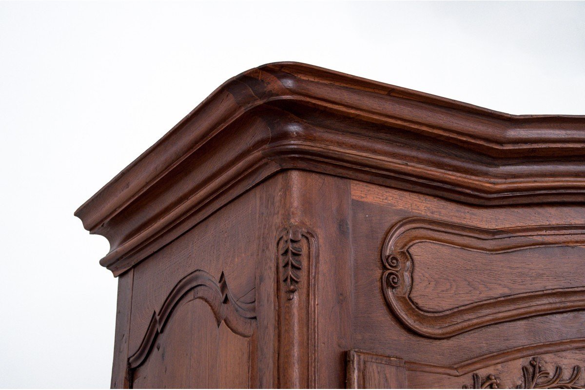 Armoire De Style Ludwik, Milieu Du XIXe Siècle.-photo-4