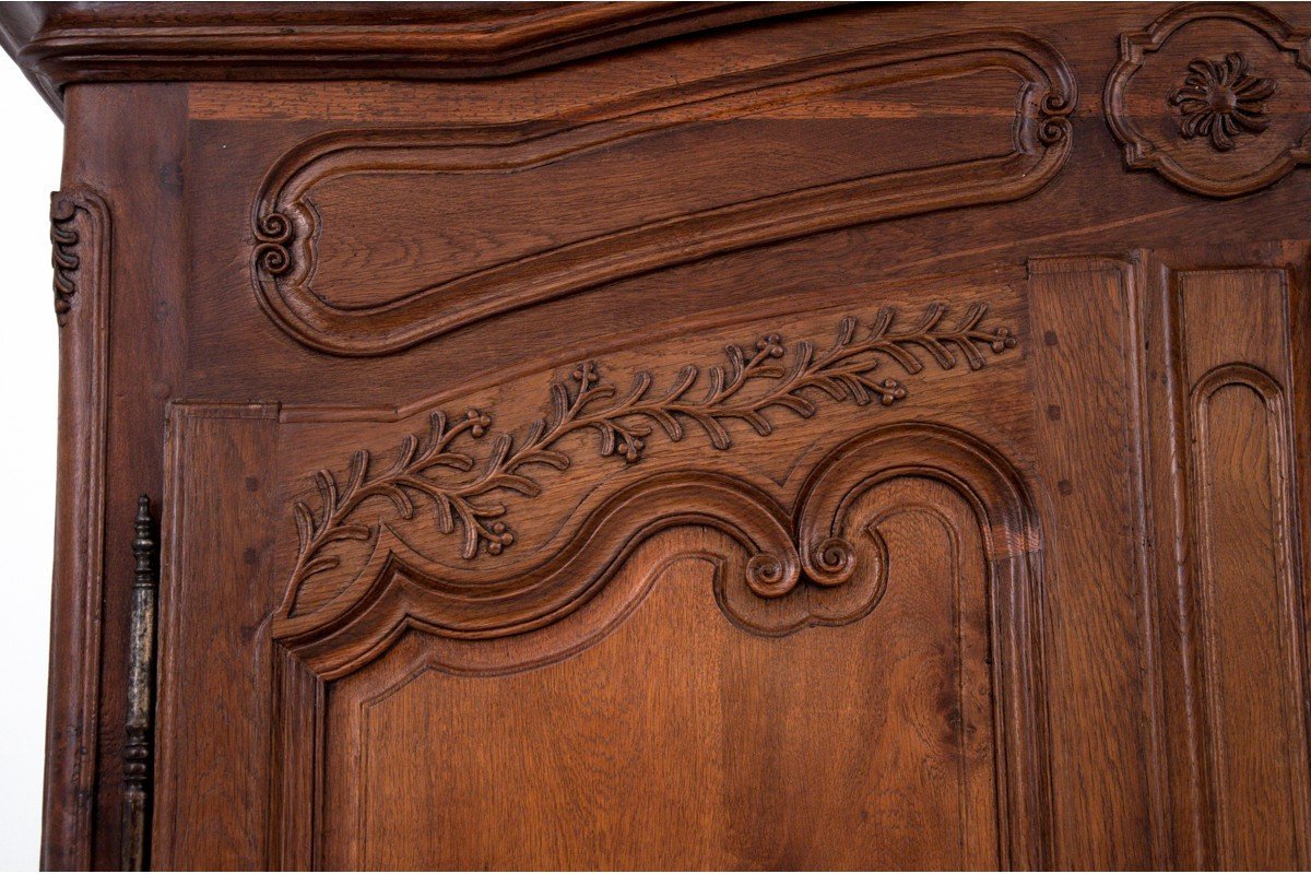 Armoire De Style Ludwik, Milieu Du XIXe Siècle.-photo-5