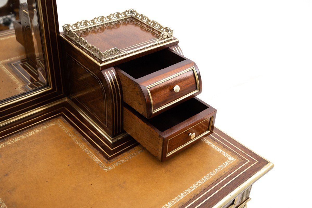 Lady's Desk With Mirror, France, Ca. 1910.-photo-4