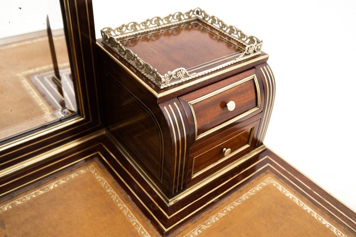 Lady's Desk With Mirror, France, Ca. 1910.-photo-3