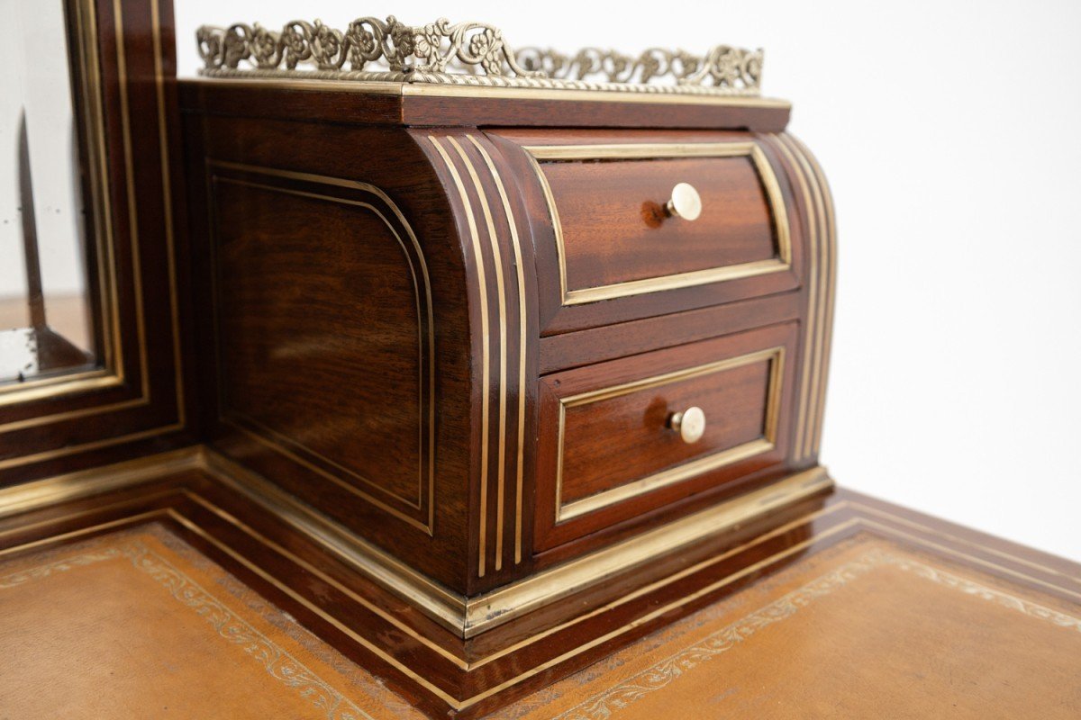 Lady's Desk With Mirror, France, Ca. 1910.-photo-5