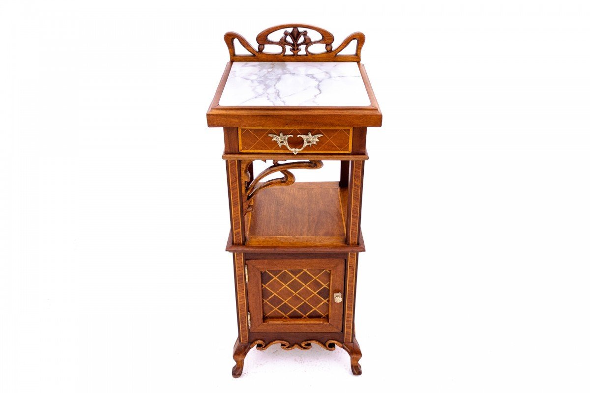 Art Nouveau Bedside Table Circa 1920, France.