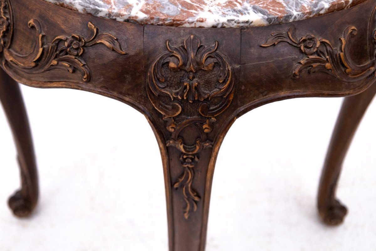 Marble Top Table, France, Circa 1900.-photo-2