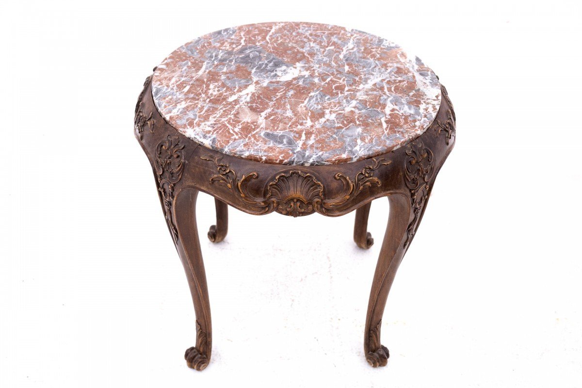 Marble Top Table, France, Circa 1900.