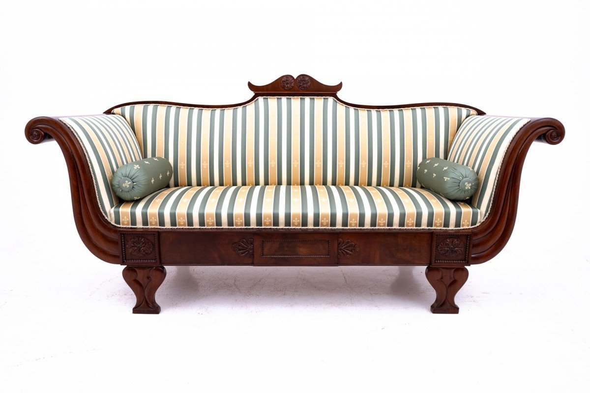 Biedermeier Sofa, Northern Europe, Circa 1860.-photo-2