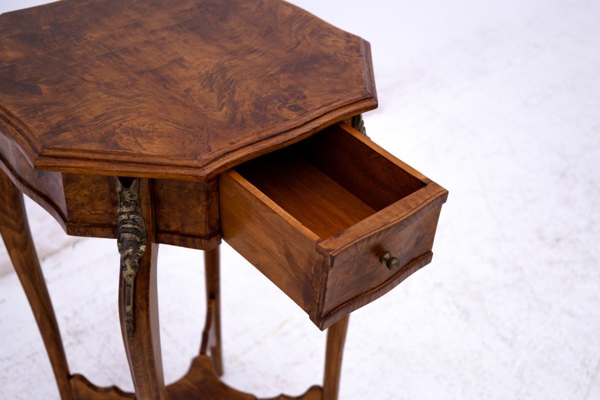 Pair Of Side Tables, Western Europe, 2nd Half Of The 20th Century.-photo-1