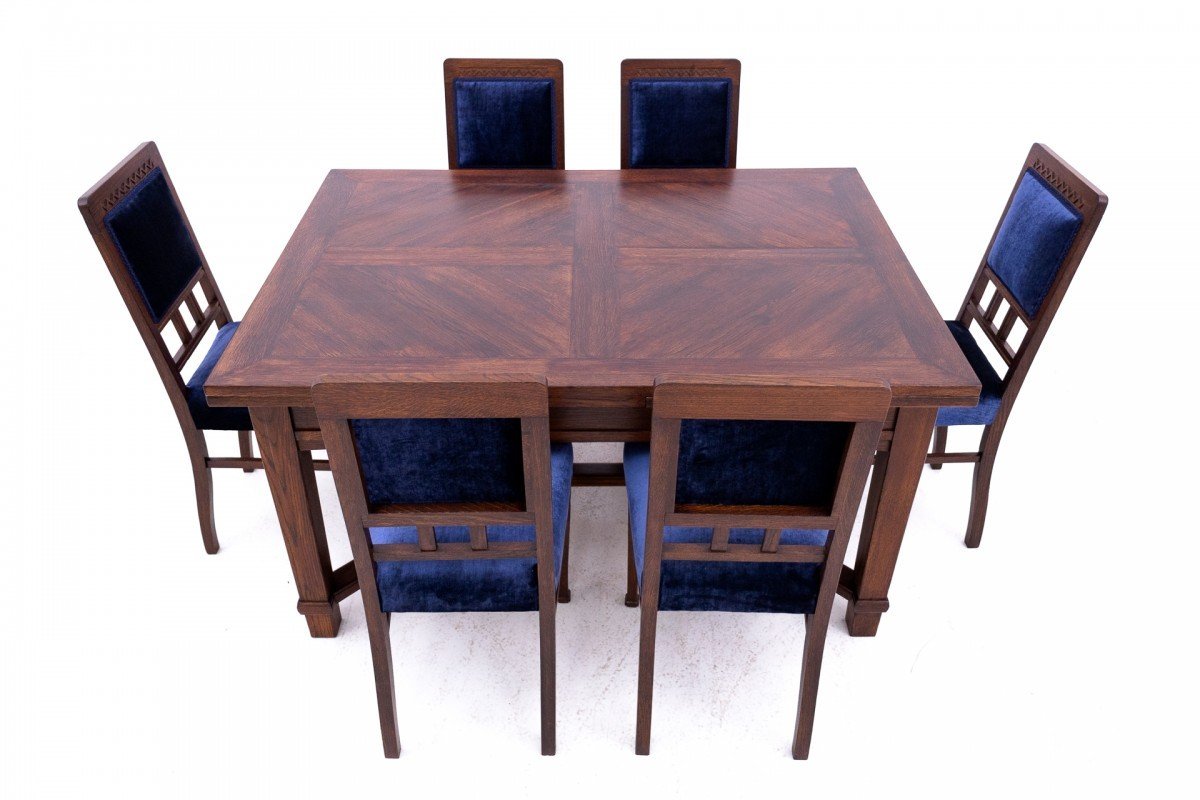 Dining Room Set, Poland, 1930s.