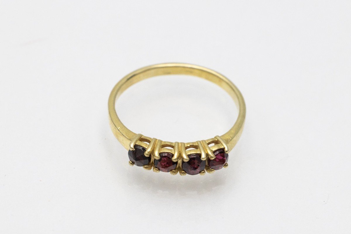 Elegant Garnet Ring.-photo-2