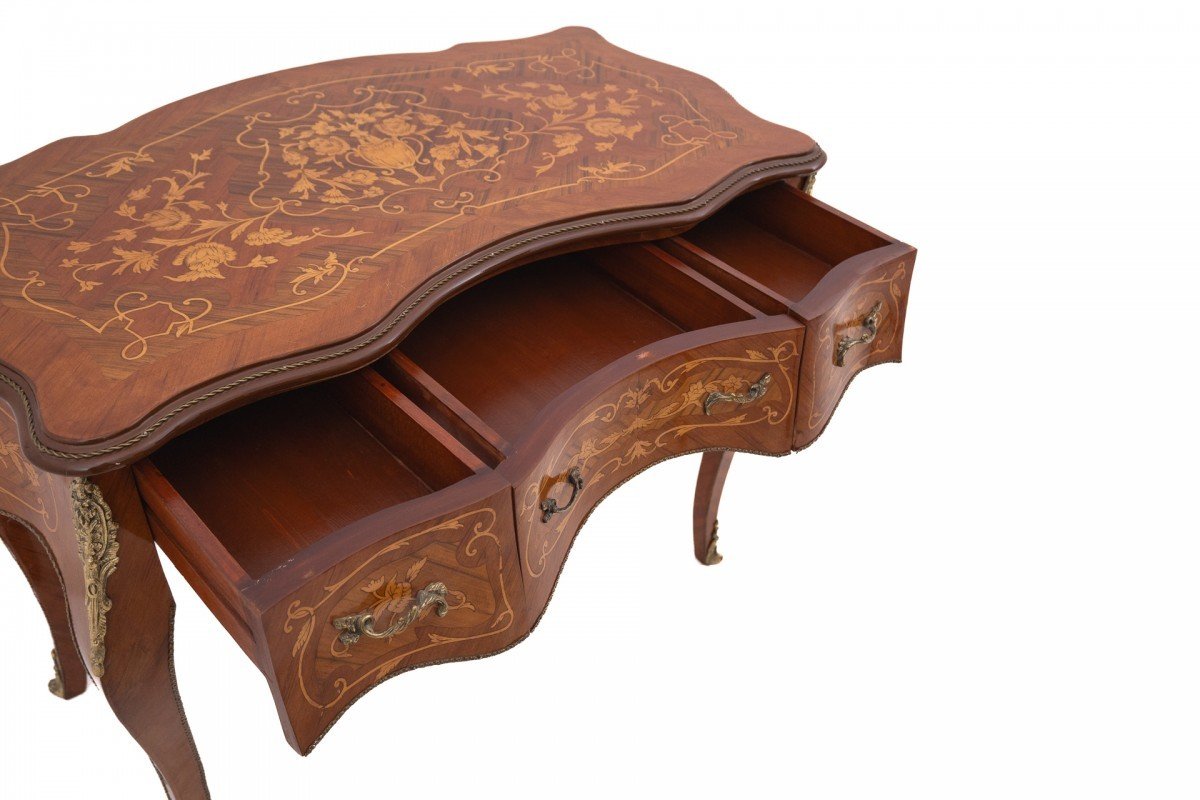 Marquetry Desk, France.-photo-4