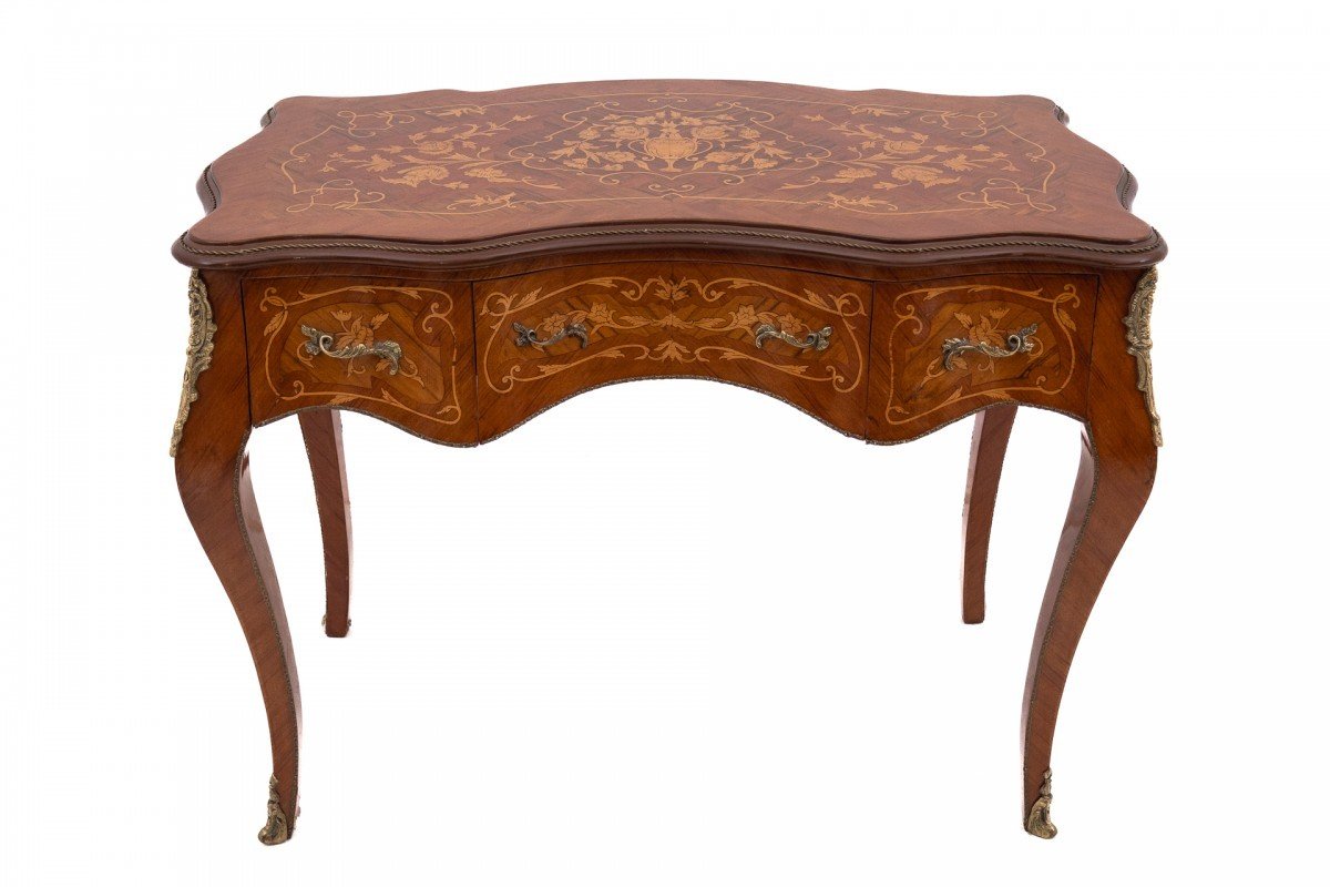 Marquetry Desk, France.