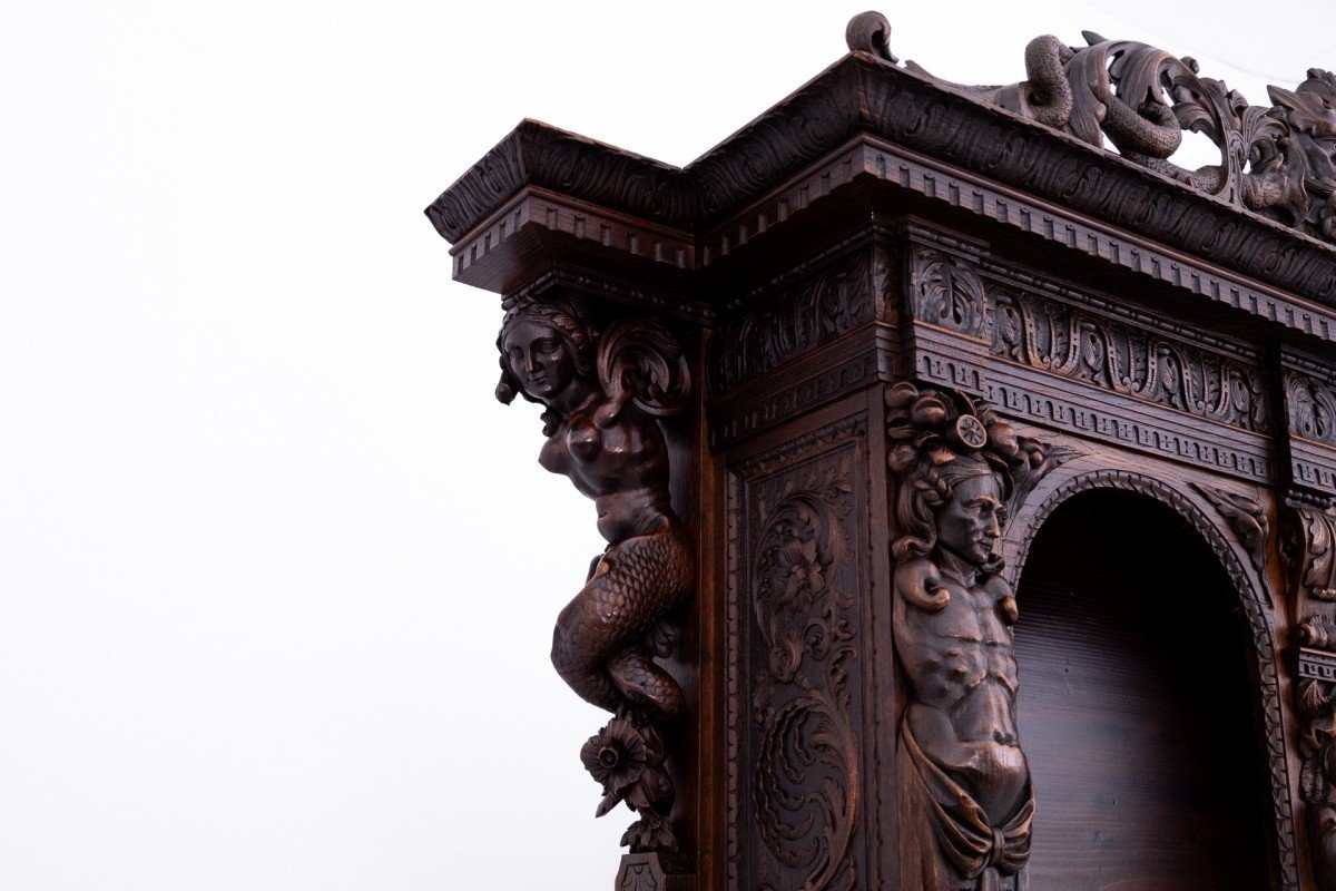 Historical Cabinet, France, Circa 1870.-photo-3