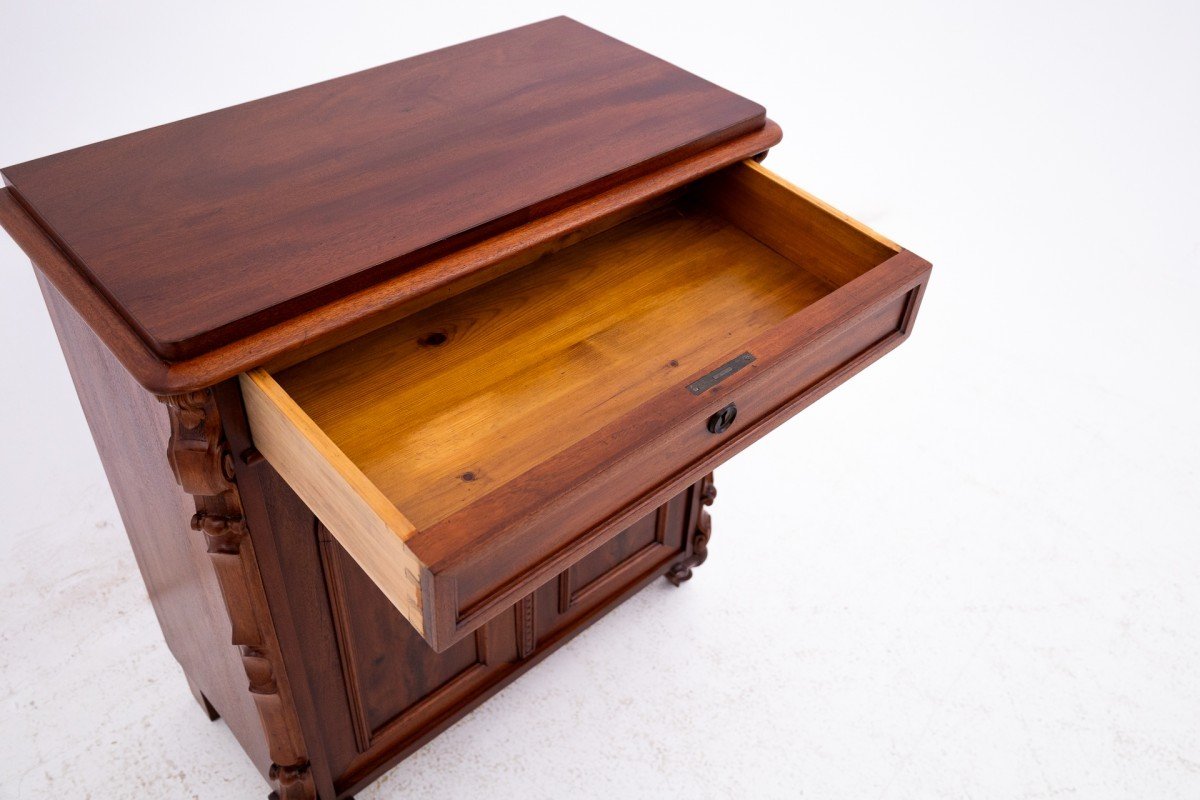 Mahogany Chest Of Drawers, Northern Europe, Circa 1900.-photo-4