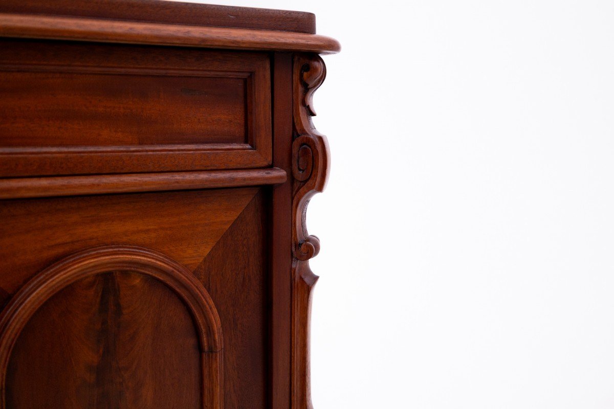 Mahogany Chest Of Drawers, Northern Europe, Circa 1900.-photo-4