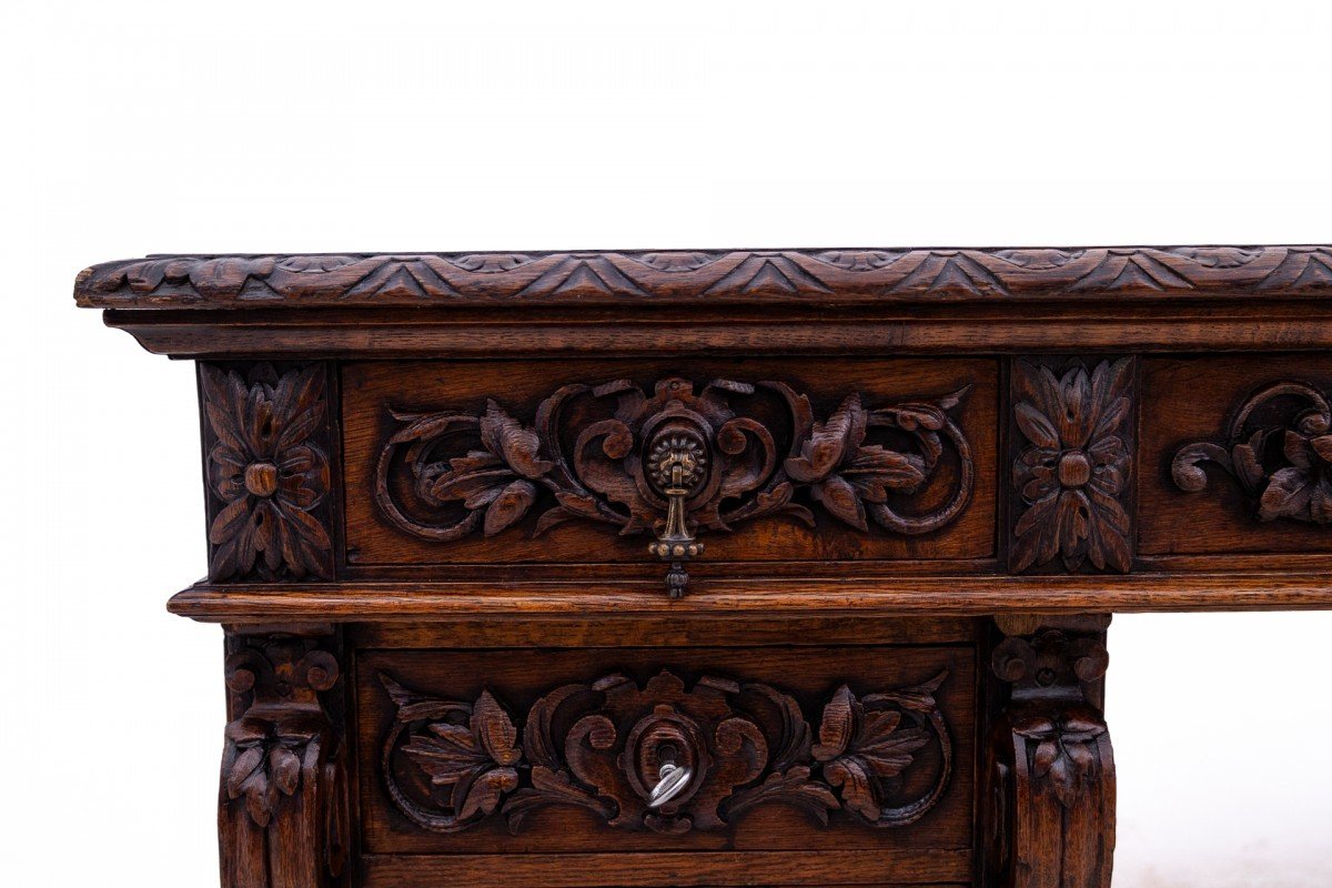 Antique Desk, France, Late 19th Century.-photo-5