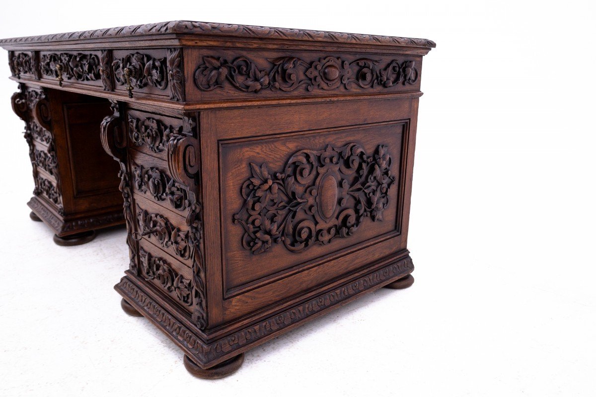 Antique Desk, France, Late 19th Century.-photo-6