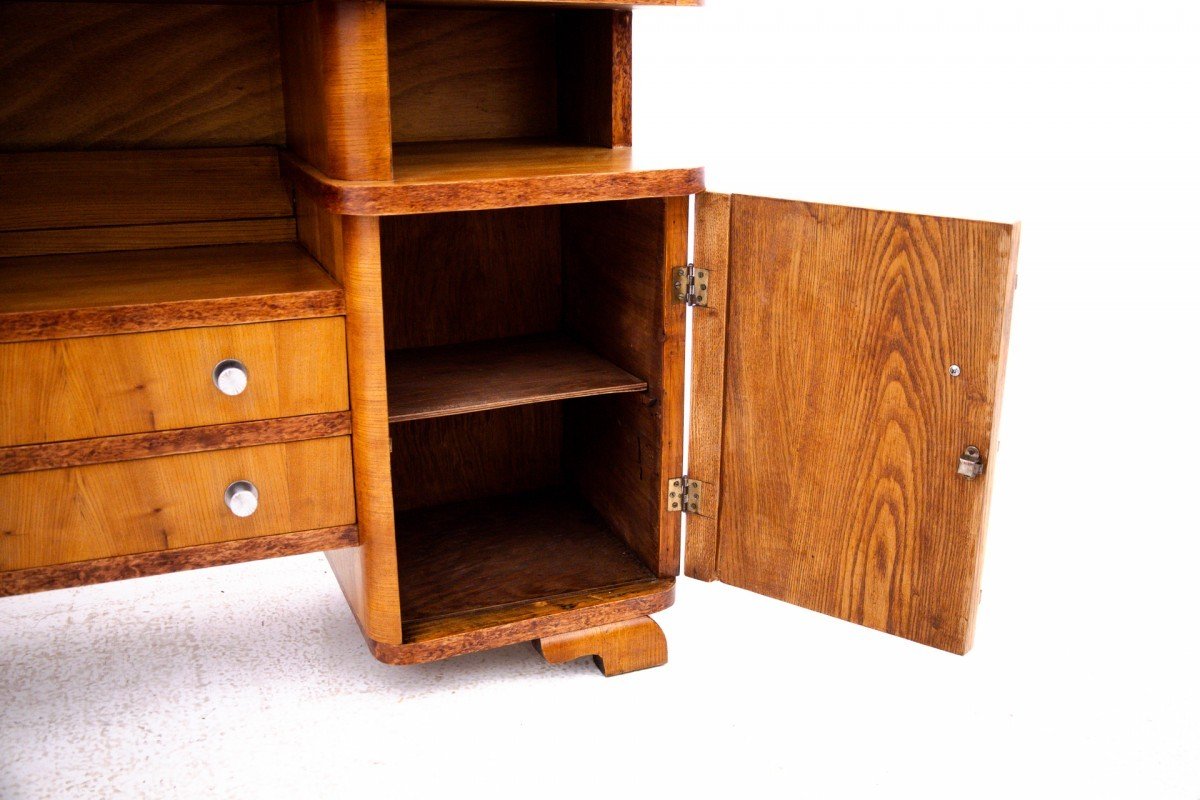 Art Deco Chest Of Drawers, Poland, Mid-20th Century.-photo-2