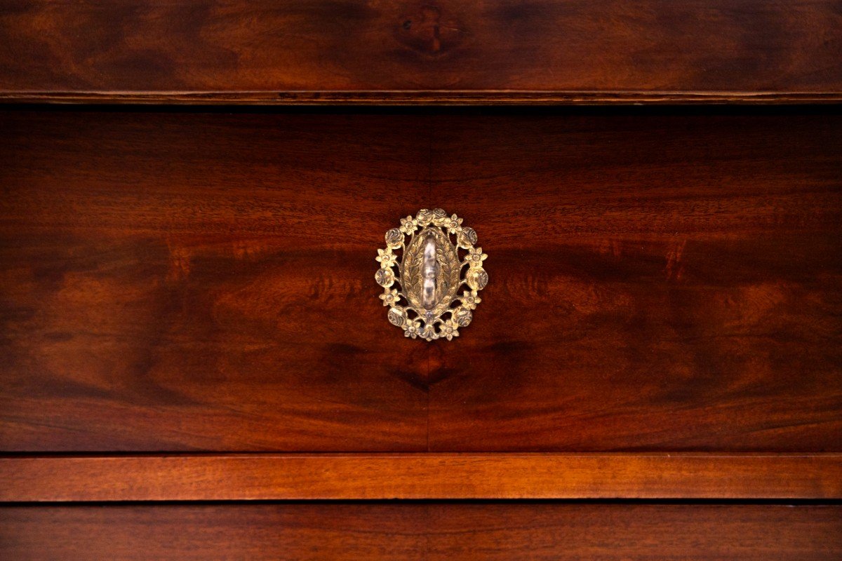 Antique Chest Of Drawers From The Second Half Of The 19th Century, Northern Europe.-photo-6