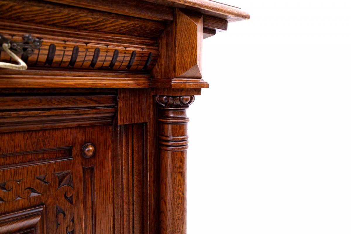 Antique Chest Of Drawers, Circa 1880, Western Europe.-photo-6