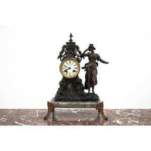 Antique Clock, France, Circa 1900.