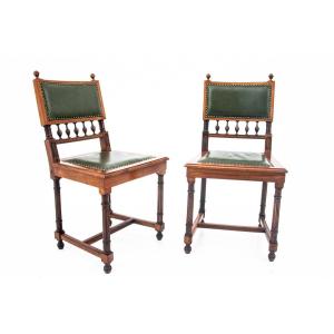 Pair Of Chairs, Northern Europe, Circa 1900.