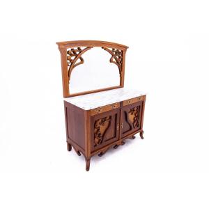 Antique Dressing Table From The Turn Of The 19th And 20th Centuries, France.