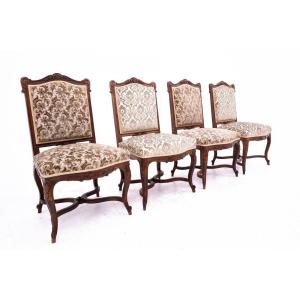 Set Of 4 Chairs, France, Circa 1910.