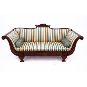 Biedermeier Sofa, Northern Europe, Circa 1860.