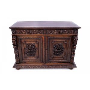 Carved Chest Of Drawers, France, Circa 1880.