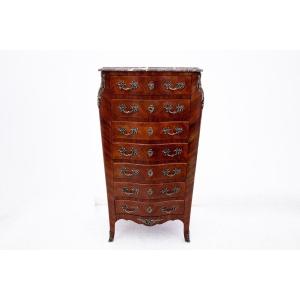 Commode-chiffonnière, France, Début Du XXe Siècle.