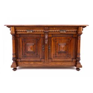 Commode Ancienne, Vers 1880, Europe De l'Ouest.