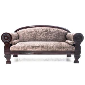 Antique Sofa, Northern Europe, Circa 1840. After Renovation.