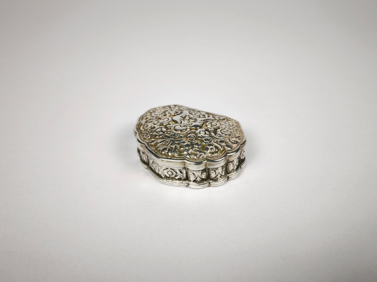 Ottoman Empire / Türkiye: Interesting Silver And Silver-gilt Snuff Box. 19th Century. -photo-3