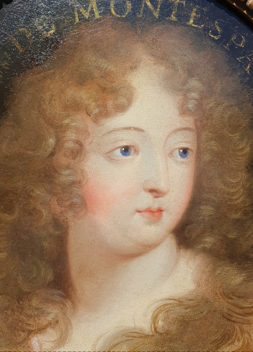 Portrait Madame De Montespan (1640-1707) Françoise Athénaïs De Rochechouart De Mortemart XVIIth-photo-3