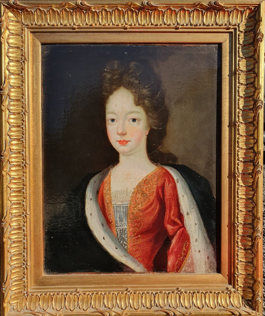 Portrait Marie Anne De Bourbon, Mademoiselle De Blois (présumé) Pierre Gobert (cercle De) XVIIe