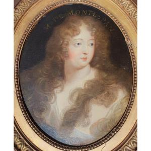 Portrait Madame De Montespan (1640-1707) Françoise Athénaïs De Rochechouart De Mortemart XVIIe